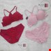 ست شورت و سوتین اسفنجی جلو بازشو سایز 80 وارداتی کد 81