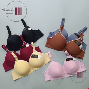 سوتین زنانه اسفنجی وارداتی کاپ D (کد 114) 