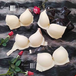 سوتین زنانه وارداتی مدل اسفنجی پشت شیشه ای سایزبندی ( کد 31)