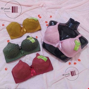 سوتین زنانه اسفنجی خارجی بدون فنر سایز 95 (کد 36) 