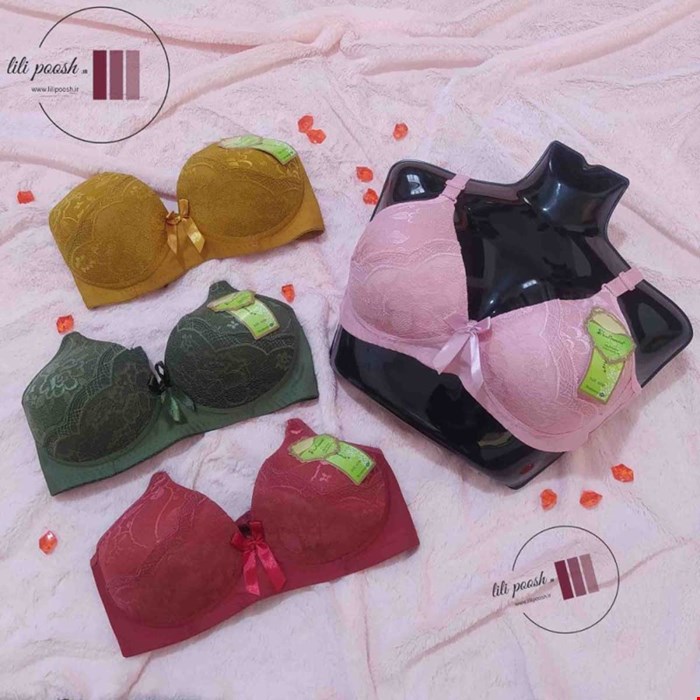 سوتین زنانه اسفنجی خارجی بدون فنر سایز 95 (کد 36) 