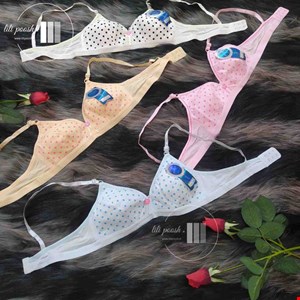 سوتین دخترانه اسفنجی وارداتی سایز 80 (کد 4) 
